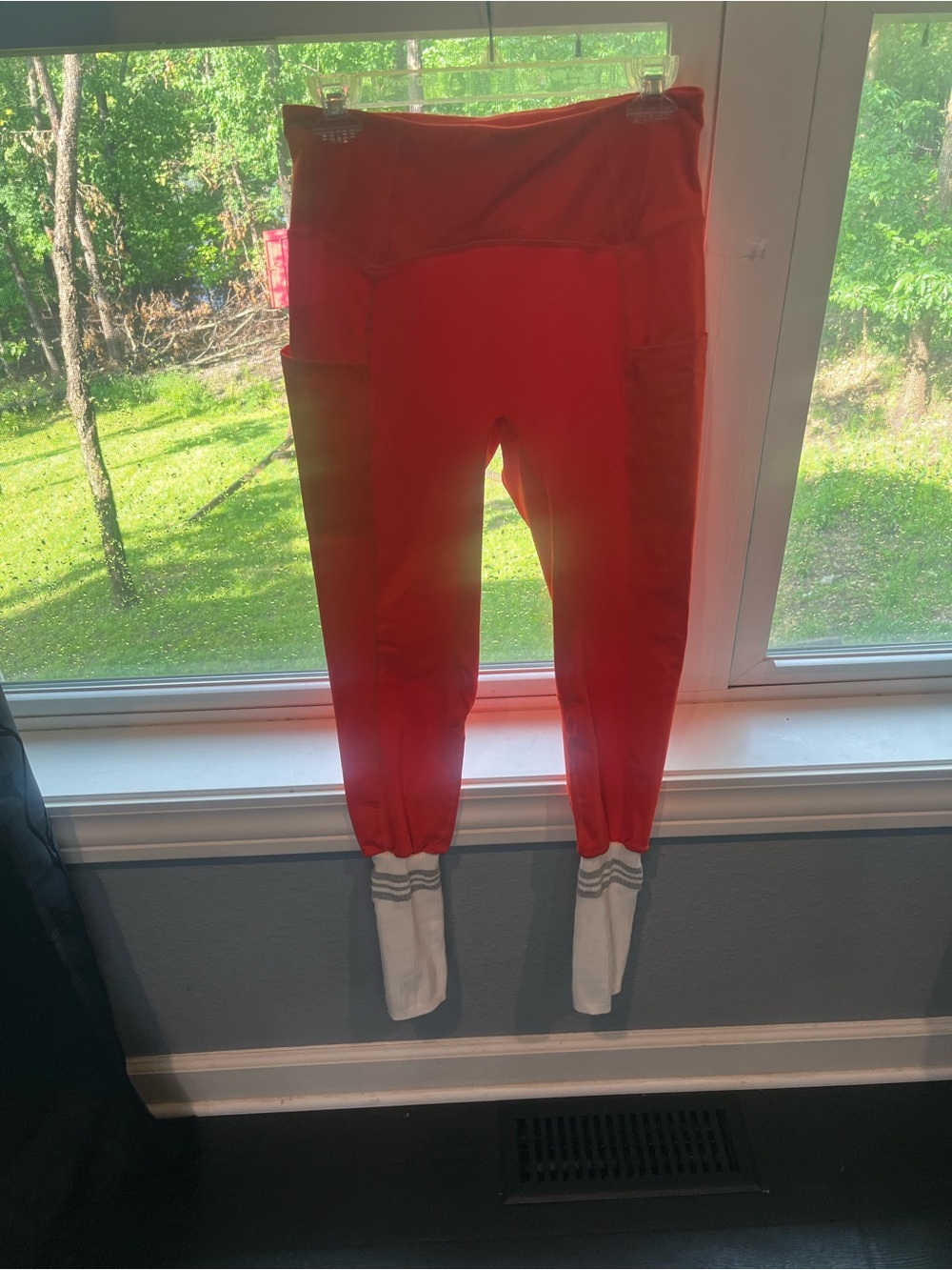 FP Movement by Free People Red Sock It To Me Leggings